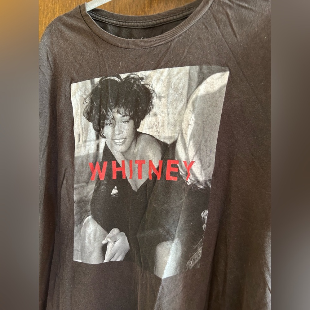 Whitney Houston Photo Tee 2XL